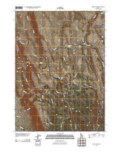 Three Forks Idaho Historical topographic map, 1:24000 scale, 7.5 X 7.5 Minute, Year 2010