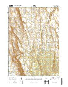 Three Forks Idaho Current topographic map, 1:24000 scale, 7.5 X 7.5 Minute, Year 2013