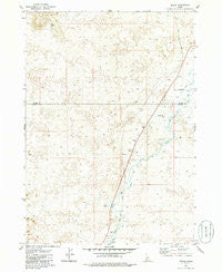 Tikura Idaho Historical topographic map, 1:24000 scale, 7.5 X 7.5 Minute, Year 1979
