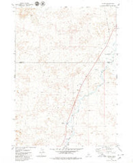 Tikura Idaho Historical topographic map, 1:24000 scale, 7.5 X 7.5 Minute, Year 1979