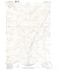 Tikura Idaho Historical topographic map, 1:24000 scale, 7.5 X 7.5 Minute, Year 1979