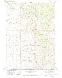 Timber Butte Idaho Historical topographic map, 1:24000 scale, 7.5 X 7.5 Minute, Year 1977