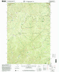 Tincup Hill Idaho Historical topographic map, 1:24000 scale, 7.5 X 7.5 Minute, Year 1998