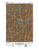 Toboggan Ridge Idaho Historical topographic map, 1:24000 scale, 7.5 X 7.5 Minute, Year 2011