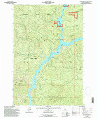 Township Butte Idaho Historical topographic map, 1:24000 scale, 7.5 X 7.5 Minute, Year 1994