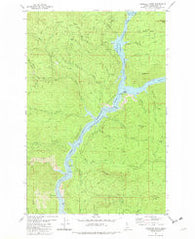 Township Butte Idaho Historical topographic map, 1:24000 scale, 7.5 X 7.5 Minute, Year 1981