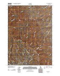 Toy Pass Idaho Historical topographic map, 1:24000 scale, 7.5 X 7.5 Minute, Year 2010