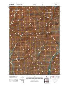 Trail Creek Idaho Historical topographic map, 1:24000 scale, 7.5 X 7.5 Minute, Year 2011