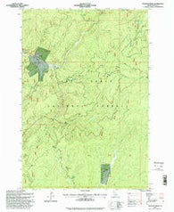 Trapper Creek Idaho Historical topographic map, 1:24000 scale, 7.5 X 7.5 Minute, Year 1995