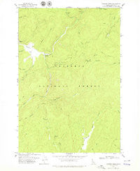 Trapper Creek Idaho Historical topographic map, 1:24000 scale, 7.5 X 7.5 Minute, Year 1978