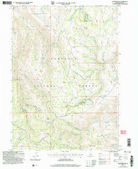 Trapper Peak Idaho Historical topographic map, 1:24000 scale, 7.5 X 7.5 Minute, Year 2001
