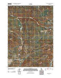 Treasureton Idaho Historical topographic map, 1:24000 scale, 7.5 X 7.5 Minute, Year 2010