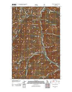 Trestle Peak Idaho Historical topographic map, 1:24000 scale, 7.5 X 7.5 Minute, Year 2011