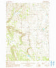 Triangle Flat Idaho Historical topographic map, 1:24000 scale, 7.5 X 7.5 Minute, Year 1990