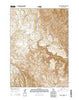 Triangle Reservoir Idaho Current topographic map, 1:24000 scale, 7.5 X 7.5 Minute, Year 2013