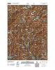 Trinity Mountain Idaho Historical topographic map, 1:24000 scale, 7.5 X 7.5 Minute, Year 2011