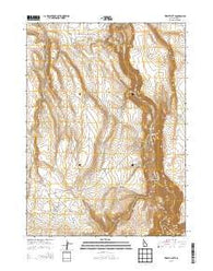 Triplet Butte Idaho Current topographic map, 1:24000 scale, 7.5 X 7.5 Minute, Year 2013