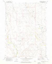 Turner Table Idaho Historical topographic map, 1:24000 scale, 7.5 X 7.5 Minute, Year 1972