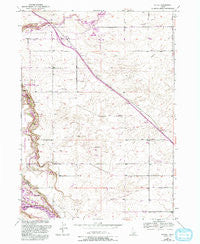 Tuttle Idaho Historical topographic map, 1:24000 scale, 7.5 X 7.5 Minute, Year 1949