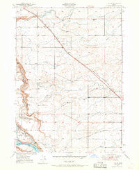 Tuttle Idaho Historical topographic map, 1:24000 scale, 7.5 X 7.5 Minute, Year 1949