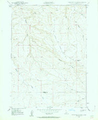 Twentymile Butte Idaho Historical topographic map, 1:24000 scale, 7.5 X 7.5 Minute, Year 1948