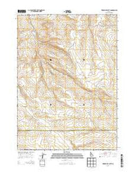 Twentymile Butte Idaho Current topographic map, 1:24000 scale, 7.5 X 7.5 Minute, Year 2013