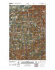 Twentymile Creek Idaho Historical topographic map, 1:24000 scale, 7.5 X 7.5 Minute, Year 2011