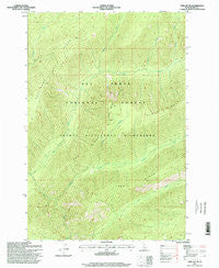 Twin Butte Idaho Historical topographic map, 1:24000 scale, 7.5 X 7.5 Minute, Year 1995