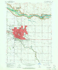 Twin Falls Idaho Historical topographic map, 1:24000 scale, 7.5 X 7.5 Minute, Year 1964