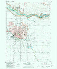 Twin Falls Idaho Historical topographic map, 1:24000 scale, 7.5 X 7.5 Minute, Year 1979