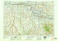 Twin Falls Idaho Historical topographic map, 1:250000 scale, 1 X 2 Degree, Year 1958
