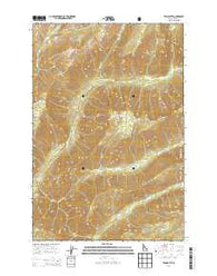 Twin Butte Idaho Current topographic map, 1:24000 scale, 7.5 X 7.5 Minute, Year 2013