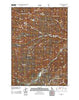 Twin Peaks Idaho Historical topographic map, 1:24000 scale, 7.5 X 7.5 Minute, Year 2011