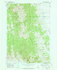 Tyler Peak Idaho Historical topographic map, 1:24000 scale, 7.5 X 7.5 Minute, Year 1969