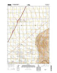 Ucon Idaho Current topographic map, 1:24000 scale, 7.5 X 7.5 Minute, Year 2013