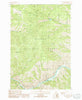 Ulysses Mountain Idaho Historical topographic map, 1:24000 scale, 7.5 X 7.5 Minute, Year 1991