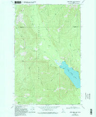 Upper Priest Lake Idaho Historical topographic map, 1:24000 scale, 7.5 X 7.5 Minute, Year 1969