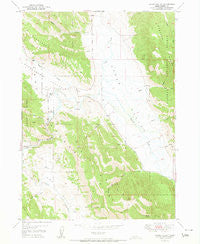 Upper Valley Idaho Historical topographic map, 1:24000 scale, 7.5 X 7.5 Minute, Year 1951