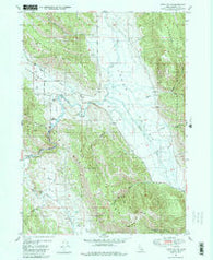 Upper Valley Idaho Historical topographic map, 1:24000 scale, 7.5 X 7.5 Minute, Year 1951