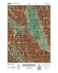 Upper Valley Idaho Historical topographic map, 1:24000 scale, 7.5 X 7.5 Minute, Year 2011