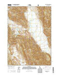 Upper Valley Idaho Current topographic map, 1:24000 scale, 7.5 X 7.5 Minute, Year 2013