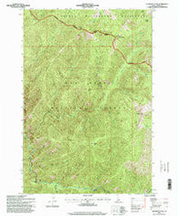 Vermilion Peak Idaho Historical topographic map, 1:24000 scale, 7.5 X 7.5 Minute, Year 1995