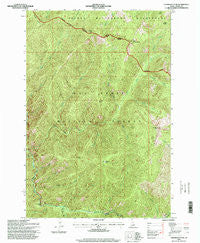 Vermilion Peak Idaho Historical topographic map, 1:24000 scale, 7.5 X 7.5 Minute, Year 1995