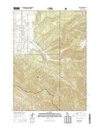 Victor Idaho Current topographic map, 1:24000 scale, 7.5 X 7.5 Minute, Year 2013