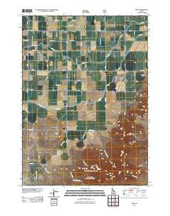 View Idaho Historical topographic map, 1:24000 scale, 7.5 X 7.5 Minute, Year 2011