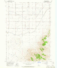 View Idaho Historical topographic map, 1:24000 scale, 7.5 X 7.5 Minute, Year 1964