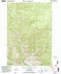 Vinegar Hill Idaho Historical topographic map, 1:24000 scale, 7.5 X 7.5 Minute, Year 2004