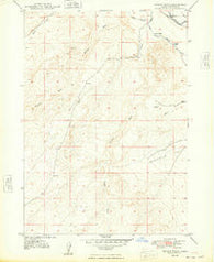 Vinson Wash Idaho Historical topographic map, 1:24000 scale, 7.5 X 7.5 Minute, Year 1948