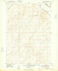 Vinson Wash Idaho Historical topographic map, 1:24000 scale, 7.5 X 7.5 Minute, Year 1948