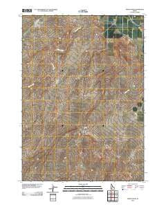 Vinson Wash Idaho Historical topographic map, 1:24000 scale, 7.5 X 7.5 Minute, Year 2010